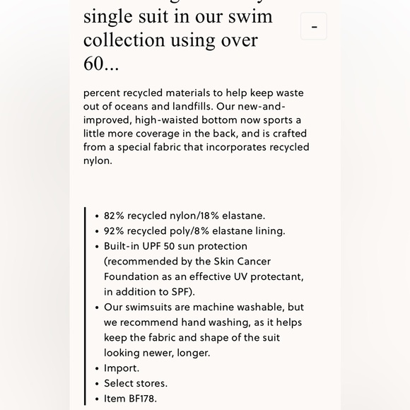 J Crew High Rise Bikini Swim Bottom Green XS (0-2) NWT Lined UPF Protect - Picture 3 of 6